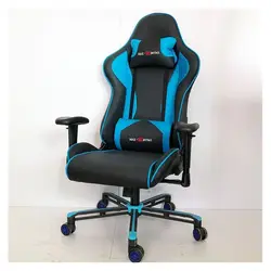 Reclining Gaming Chair With Footrest Sillas Gamer Reforzadas Mas De 100 Kg Steering Wheel Stand Swivel Video Rocker Floor