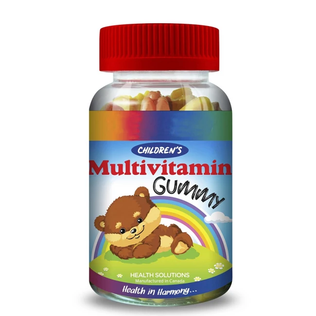 Private Label Kids Sugar Free Vegan Multivitamin Gummies Daily Supplement