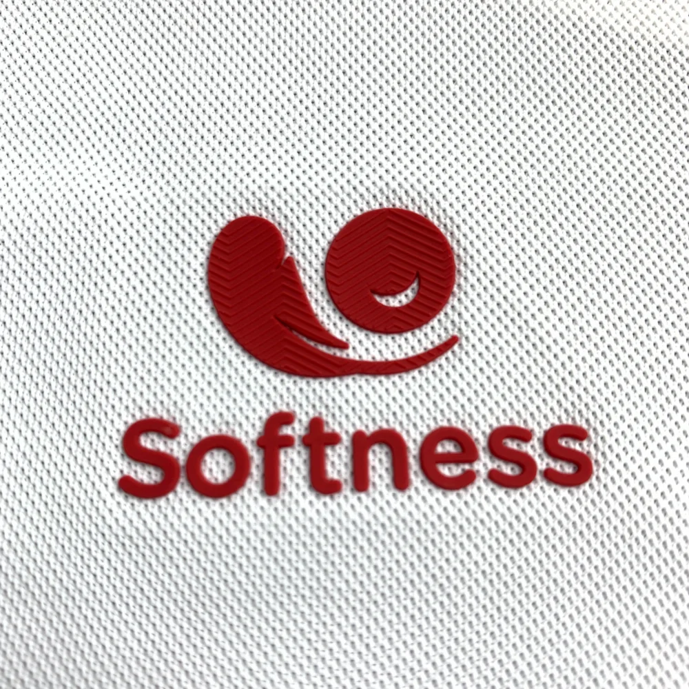 Custom Print 3D Logo Silicone Heat Transfer Printing Label For Garment Clothes DIY Thermal Transfer Hot Iron On Sticker