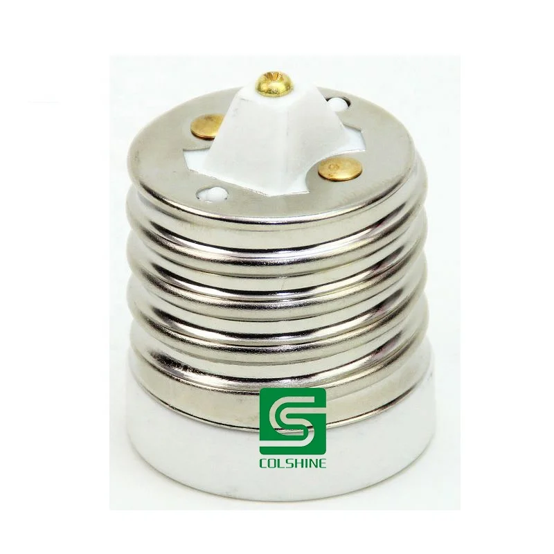 E40 to E27 Socket Converter Ceramic Mogul E40 to Standard Medium E27 Light Bulb Adapter