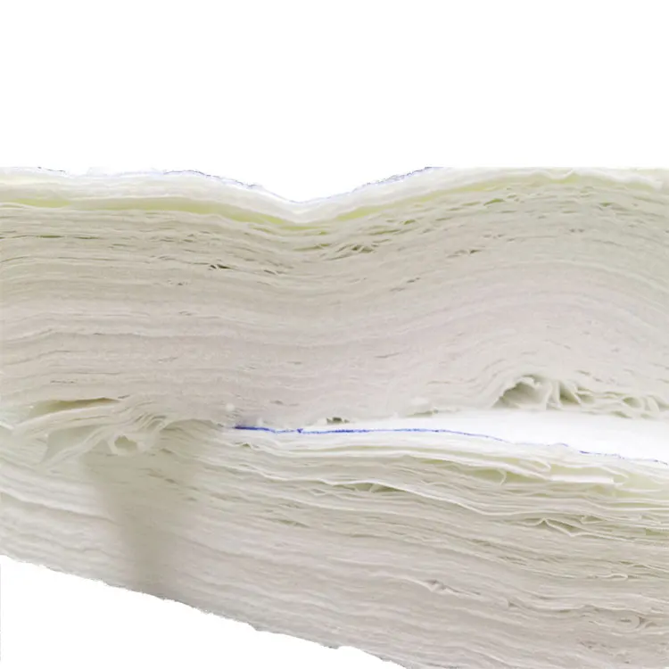 Cut White Sheeting Rags 100% Cotton Bed Sheets Painter Rags Textile Waste Recycled Cotton Cloth