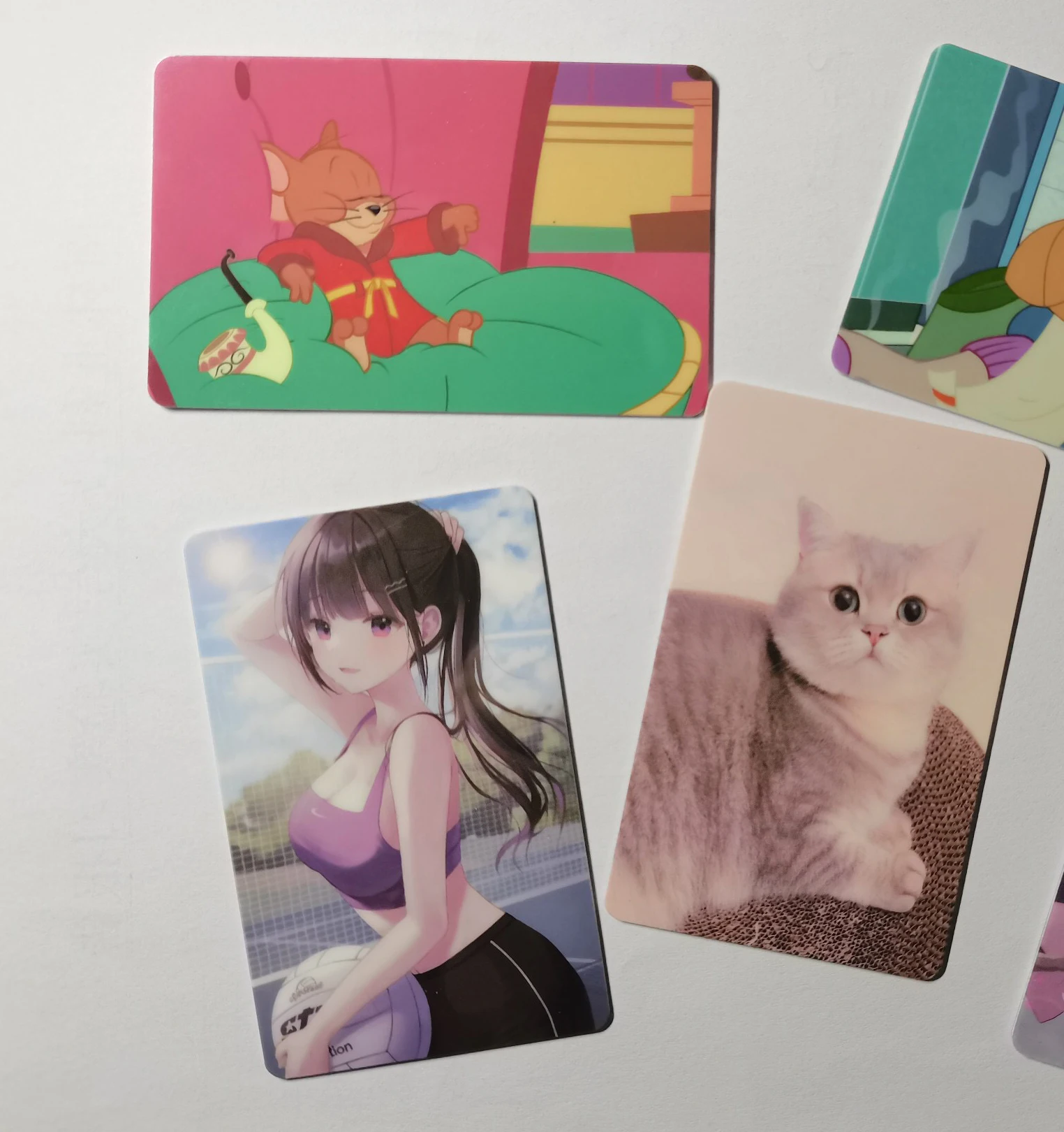 Customized Kpop double sided PVC business cards plastic photo card