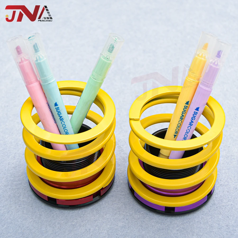 Wholesale JDM Car Spring Pen Holder New Car Suspension Decoration Creative Height Pen Holder