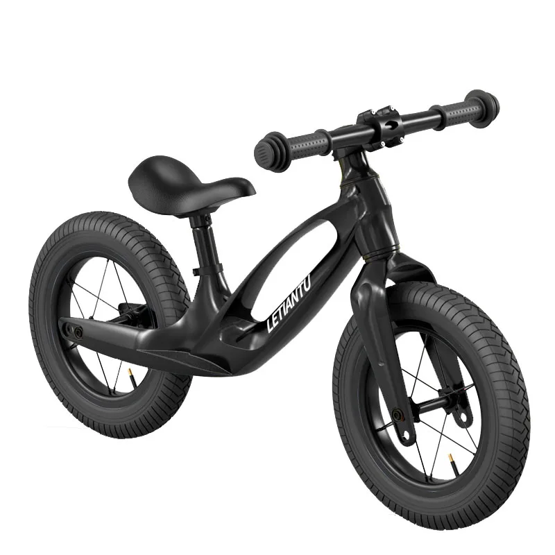 baby push 2 wheels no pedal 12 inch bicycle for 3-6 years old children bicycle kids balance bike