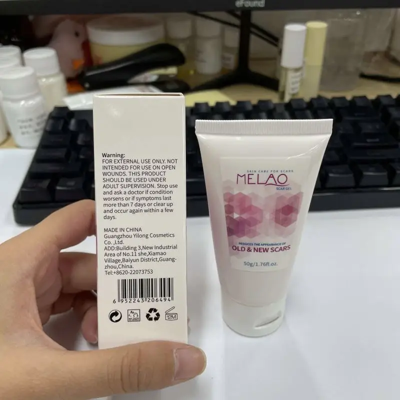 private label free sample Scar and anti acne mark removal gel ointment silicone advanced  silicone Scar Remover Gel