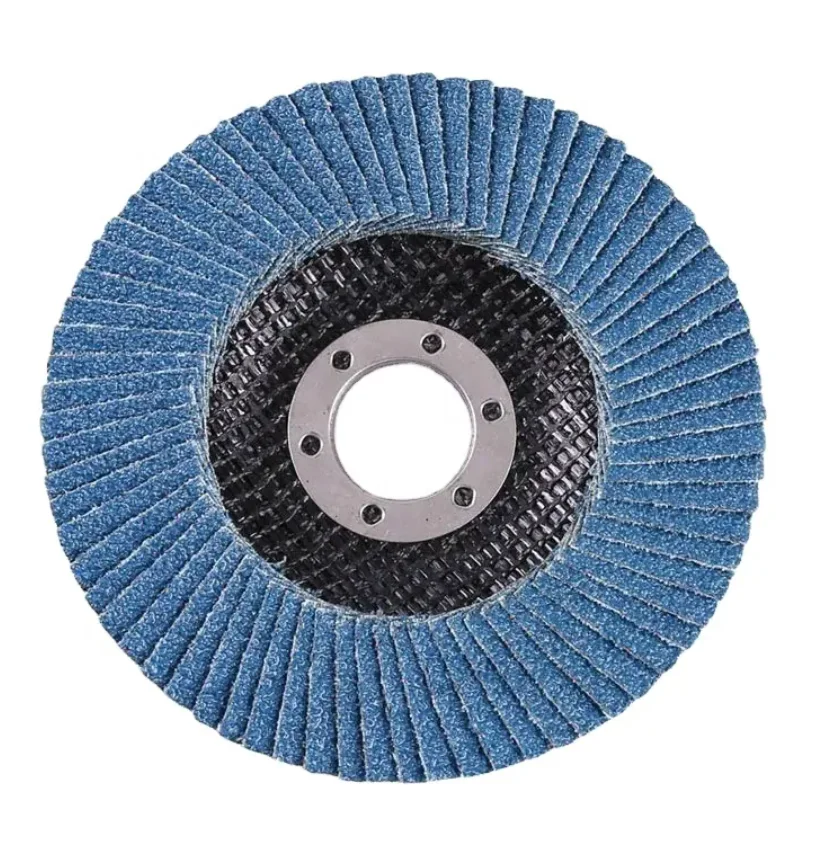 Coated 4 inch zirconia aluminum oxide abrasive flap disc for metal stainless steel flap disk abrasive quick change grinding