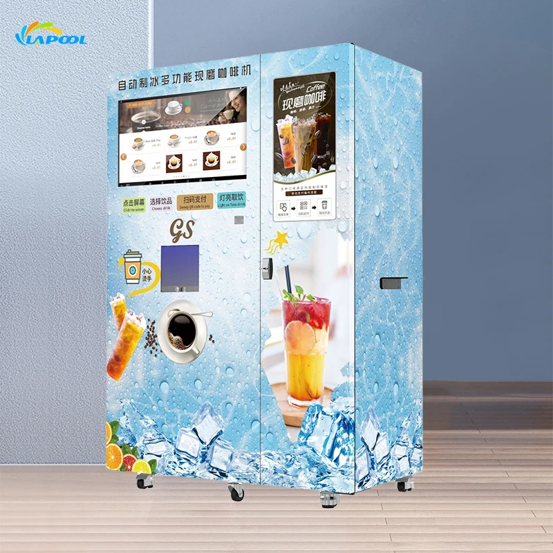China Professional Automatic Commercial Coffee Dispenser Expresso Vending Machines