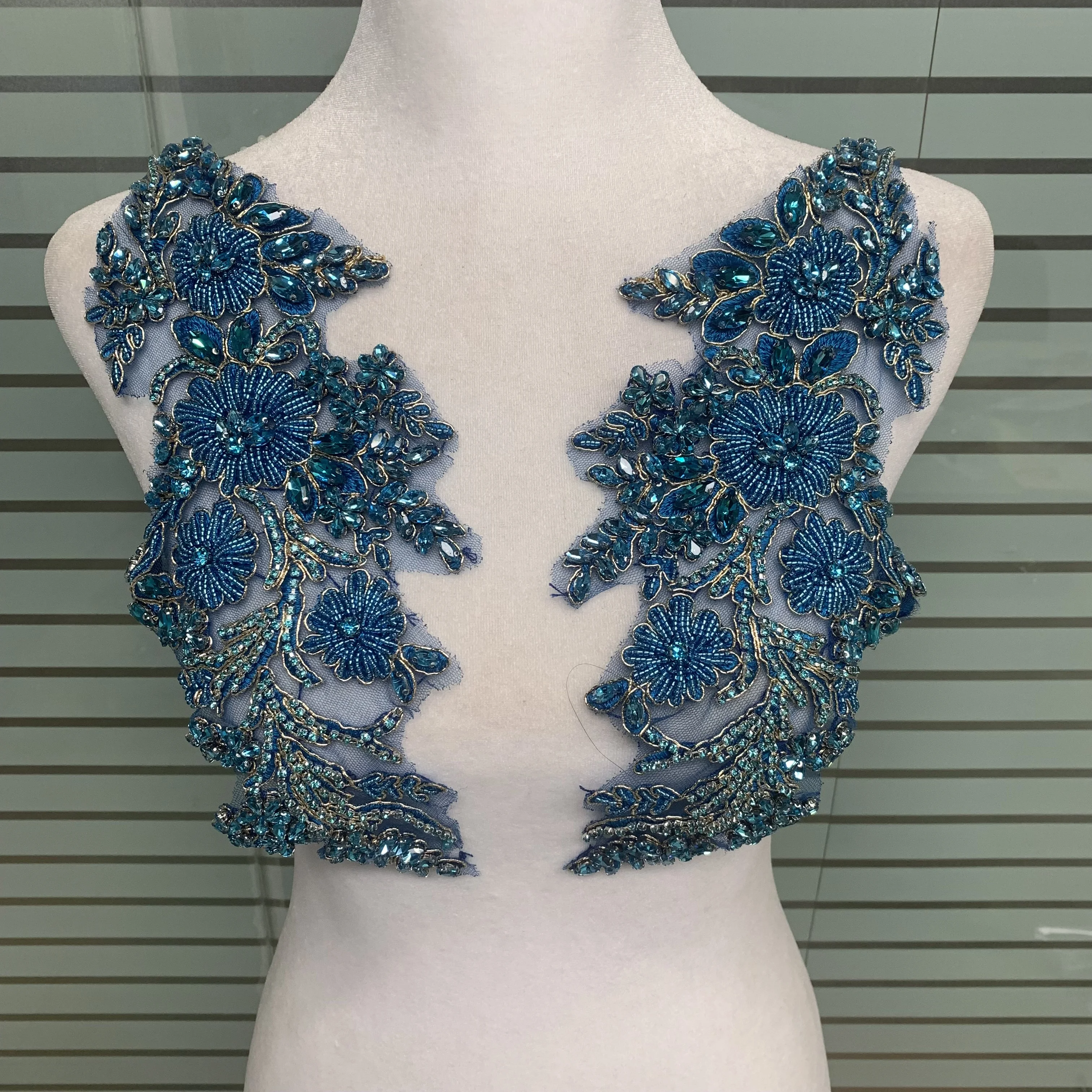 Dress veil DIY applique accessories High-end quality three-dimensional  applique