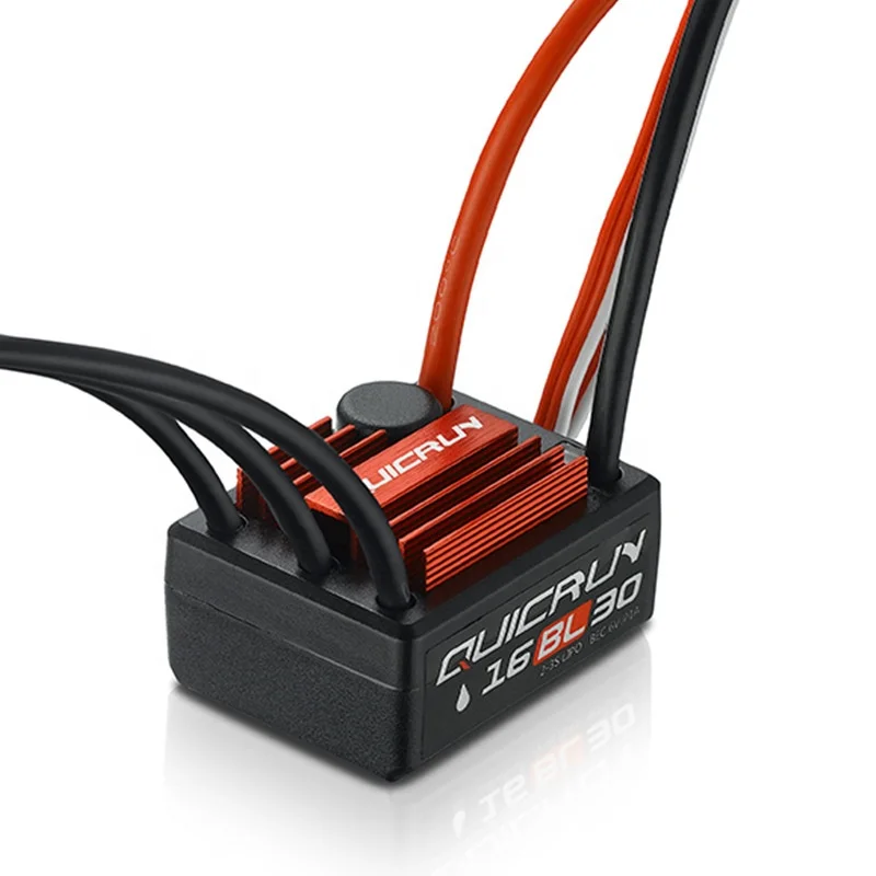 Hobbywing QuicRun WP 16BL30 30A Waterproof Brushless ESC For 1/8 1/10 RC Buggy Monster Car