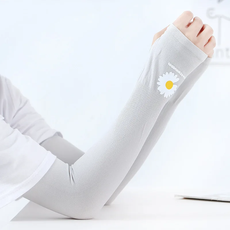 Summer anti-ultraviolet ice sleeves and sunscreen riding Cuff outdoor sports arm ice sleeves