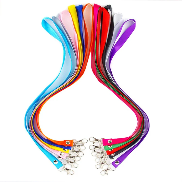 
Factory Direct Supply Polyester ID Card Holder Lanyard Ribbon 