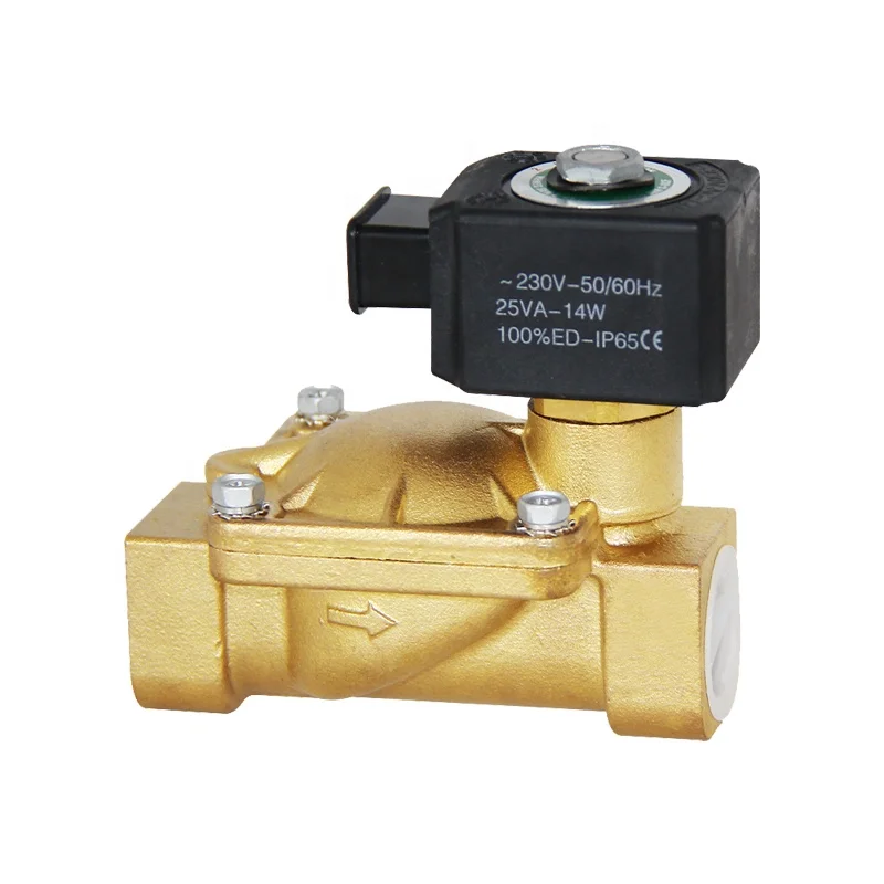 OEM ODM Factory Brass Steam Water Normally Open Solenoid Valve For Referigeration