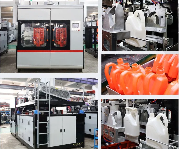 Fuel Bottle Chemical Bottle Civil Barrel Making Automatic Plastic Blow Molding  Machine Overseas Service in India and Vietnam