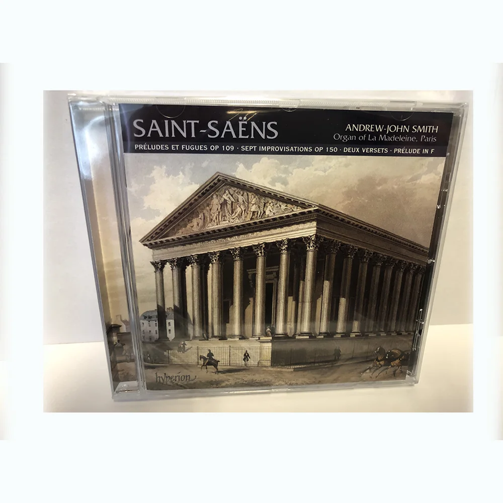 Раннее произведение музыки органов Сен-саенса, работы органов (орган Мадлен, Париж/эндрей-Джон Смит)