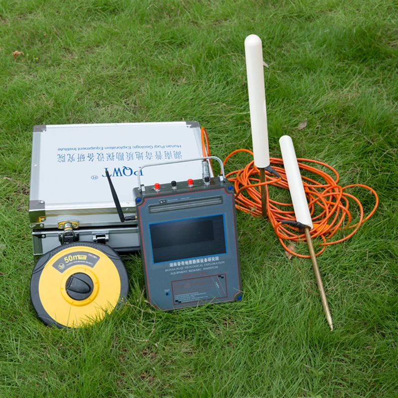 PQWT TC700 Water Detection 600m Resistivity Meter Geophysical Equipment Ground Water Detector