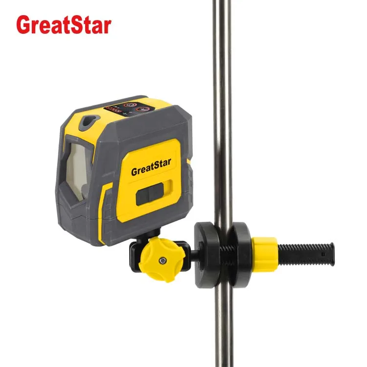  Hot Selling Laser Beam Self-Leveling 10M Cross Line Vertical Horizontal Measuring Tool with Plumb