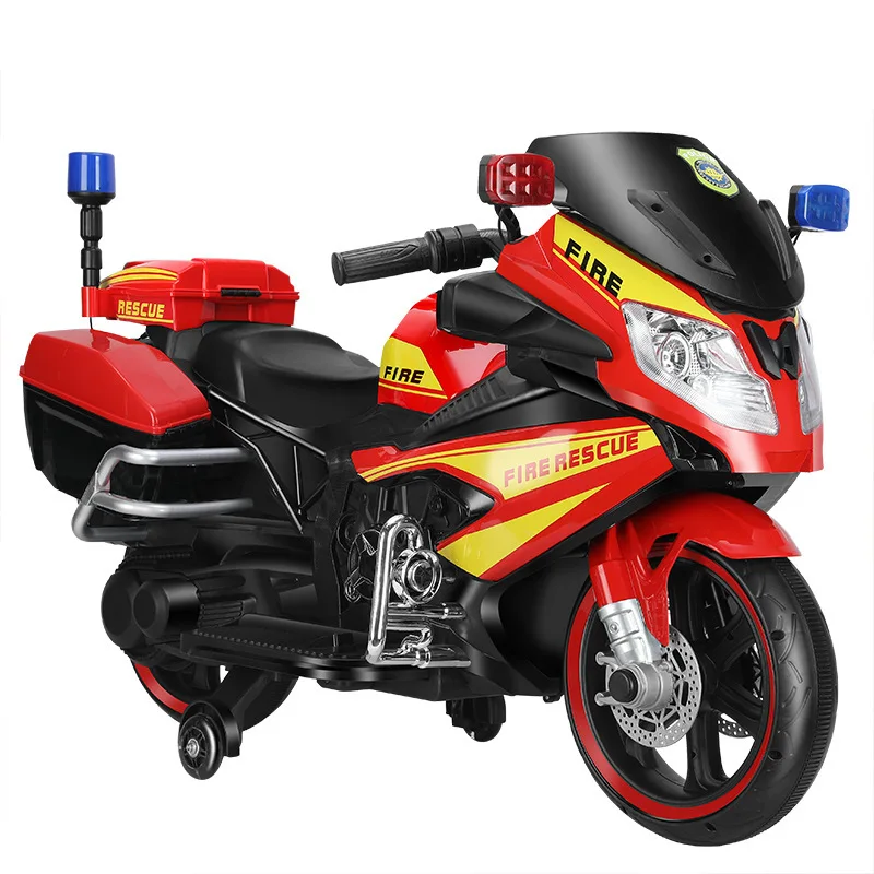 Cheap Price Police Cars with Early Education Lights Kids Ride on Car Bike 12V Children Motorcycle Electric Mini