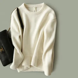 Women custom oversized italian cashmere sweaters