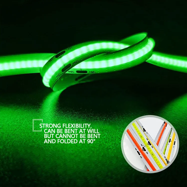 Factory Direct 220V IP65 High Brightness Remote Wireless BT control 2835 COB strip light Kit