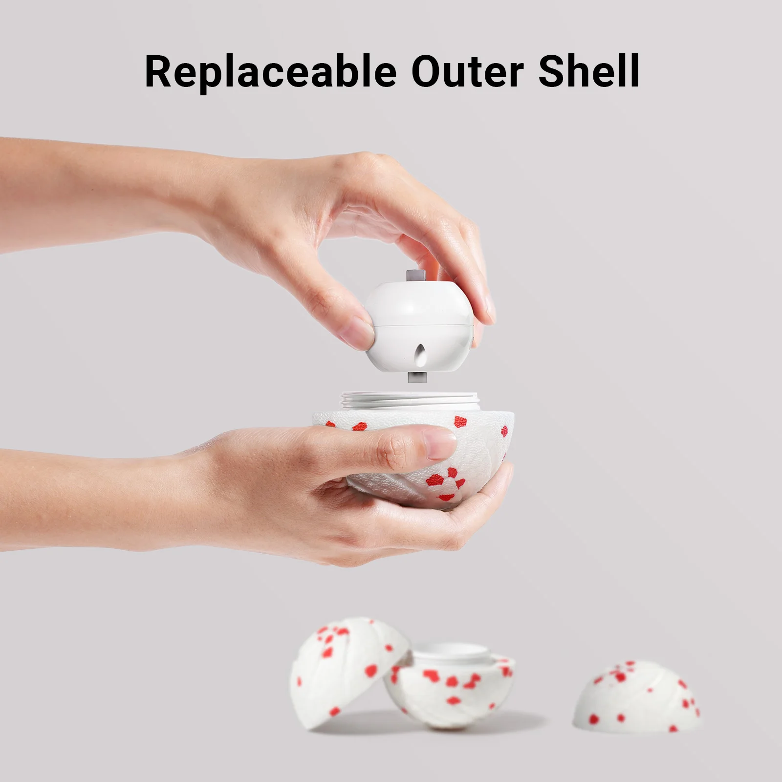 Cheerble New Version Smart Interactive Vibrant Life Intelligent Waterproof Unbreakable Automatic Dog Entertainment Ball Toy