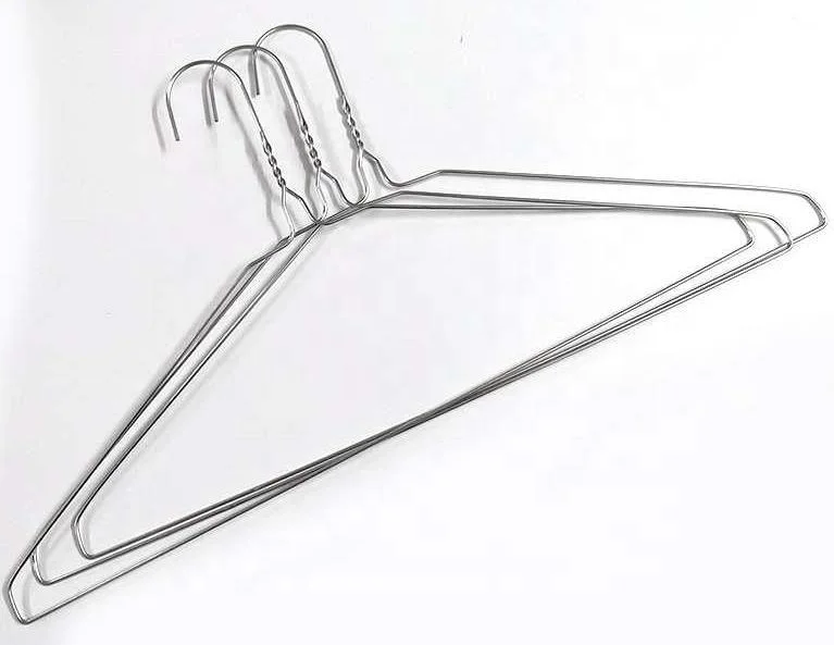 Laundry Hangers 16inch Galvanized Hanger Metal Wire Hanger Used For Cloths