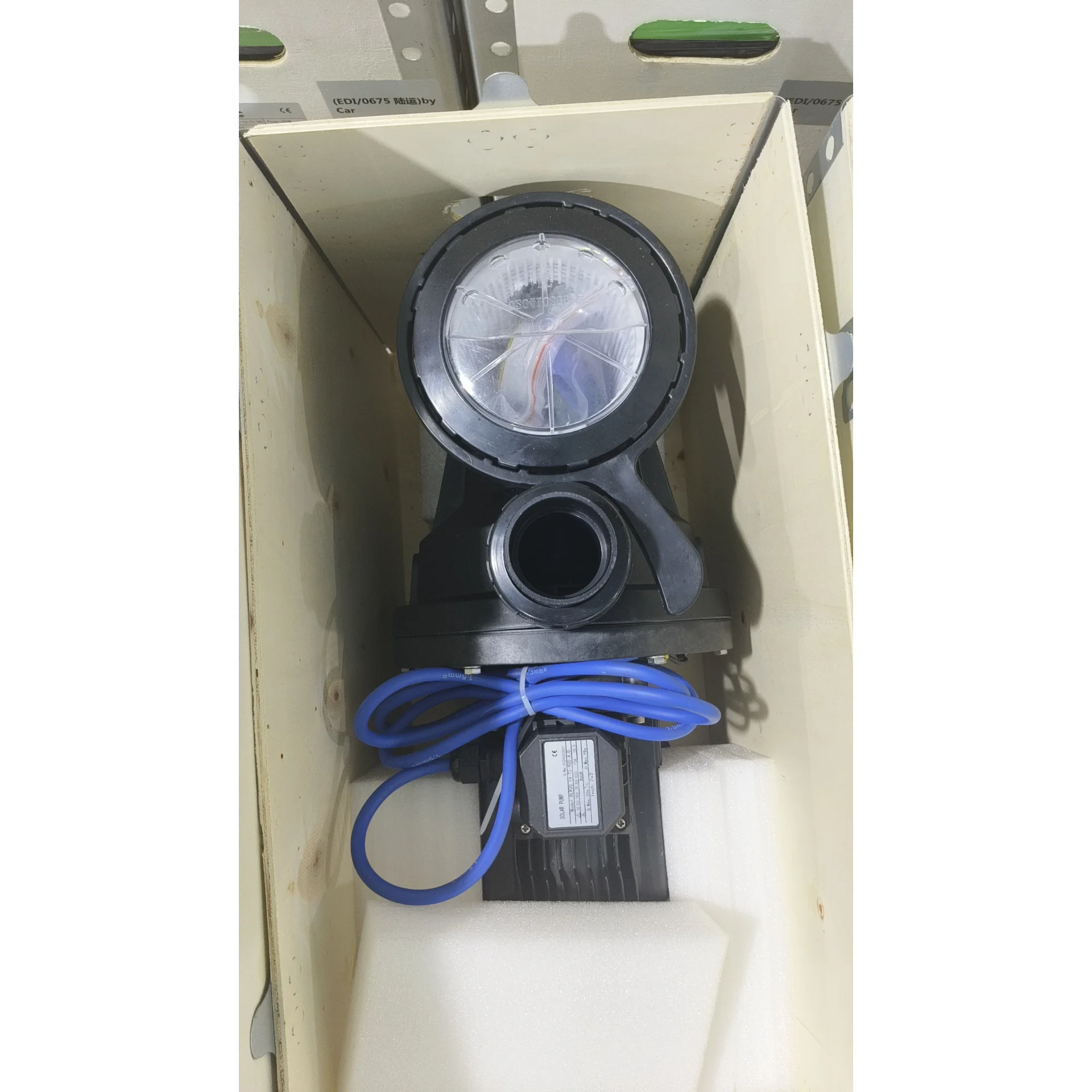 3Inch Water Outlet DC110V 1200W Centrifugal Solar Swimming Pool Pump With Filter