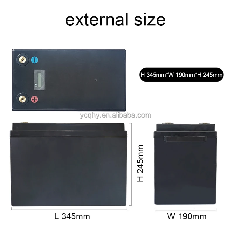 12v 180ah lithium ion battery Box With Battery Capacity Tester For 12v 24v 48v 200ah 280ah Lifepo4 Battery
