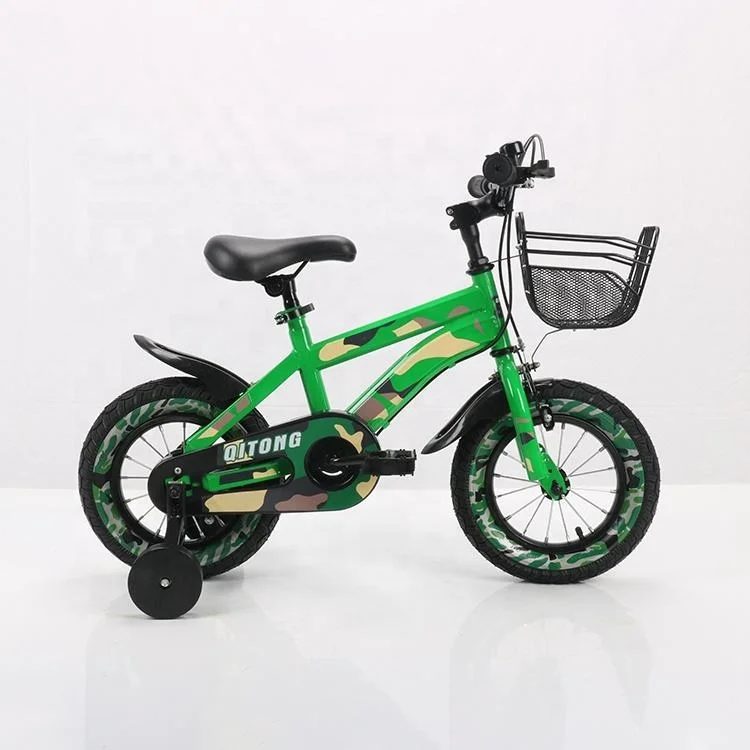 Qitong product four wheel toy bicycle/nice looking girls 12 inch bike pictures/Beautiful little kids bicycle