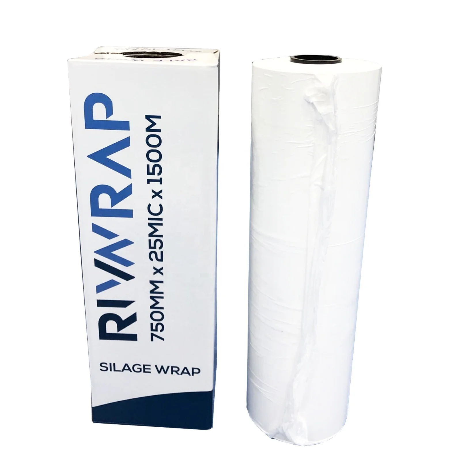 Good Quality 5 Layer Silage Wrap Film Black/Green/White/blue Silage Bale Wrap Stretch Film