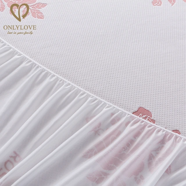 Bed Bugs Bedbug Stretch Queen Waterproof Knitted Fabric Bamboo Protector Cover