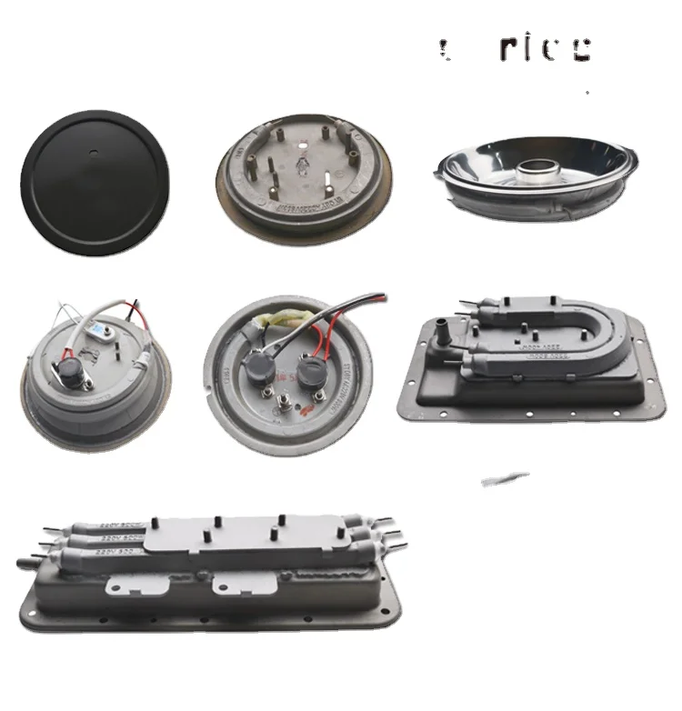 Soy milk machine mixer knife set and heating plate Custom 304/316 Stainless Steel Heating pans heated plates