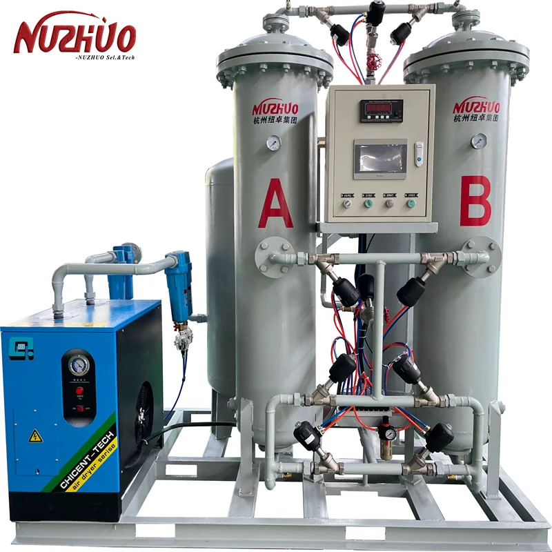 NUZHUO Promotional Product 97%-99.999% Nitrogen Gas Making Device Wholesale Price Nitrogen Generator
