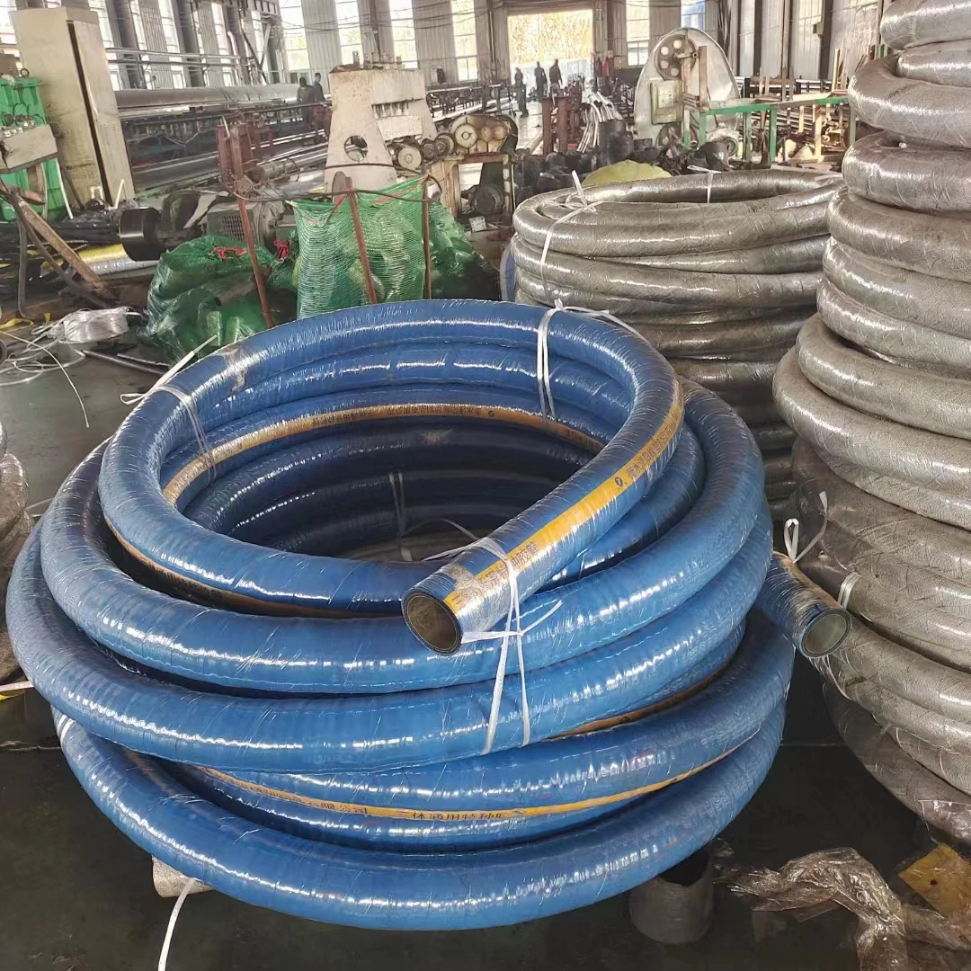 High Quality Multiple Cloths Cover Explosion-proof And Wear-resistant Flexible Rubber Air Water Pipe Hose