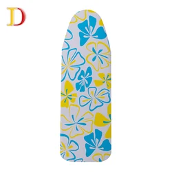 Funny Custom Printed Cotton Fireproof Fabric Orange Reflective Silicone Steam Heat Resistant Iron Board Cover