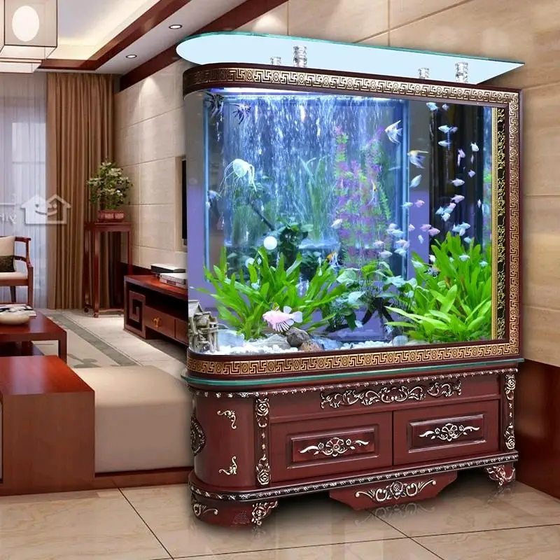 Wholesale 1000 Gallon Fish tank Home Furniture Manufacturer Clear Acrylic Big Fish tank Aquariums Shop Display Fish tank