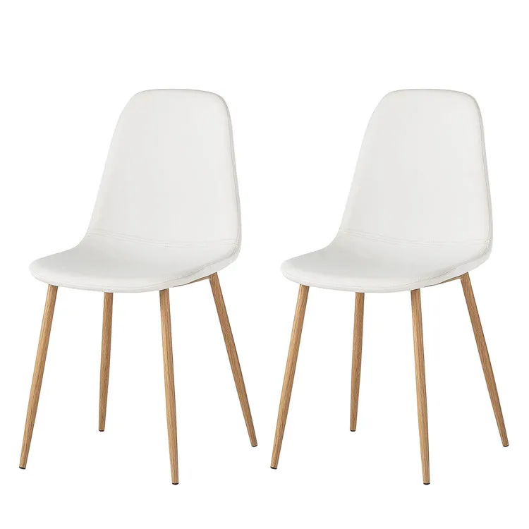 Manufacturer recommended dining room colorful fabric chair with black powder coated legs