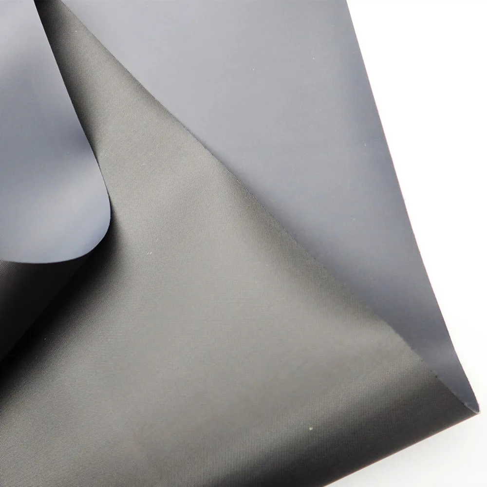 Heat Sealable TPU Laminated 420d Nylon Fabric For Outdoor Backpack Welding Nylon Tpu Fabric