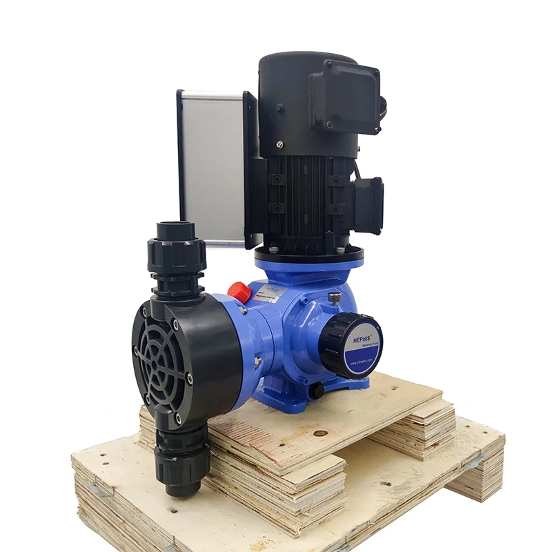 HEPHIS 25-2000 L/hr Digital Metering Pumps Mechanical Diaphragm Dosing Pump For Chemical Water Supply