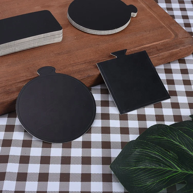 2.5 mm high quality  gold cardboard base rectangular paper cake board