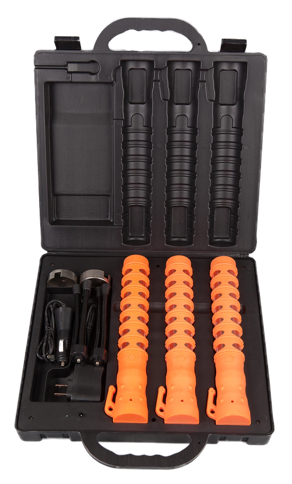 Stronger magnetic traffic warning light led baton road flare