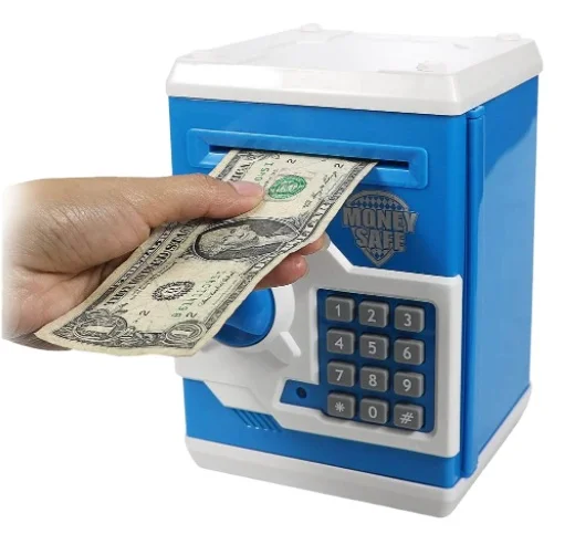 Piggy bank Great Gift Toy for Kids Code Electronic Piggy Banks  Electronic Coin Bank Box for Children Password Lock Case