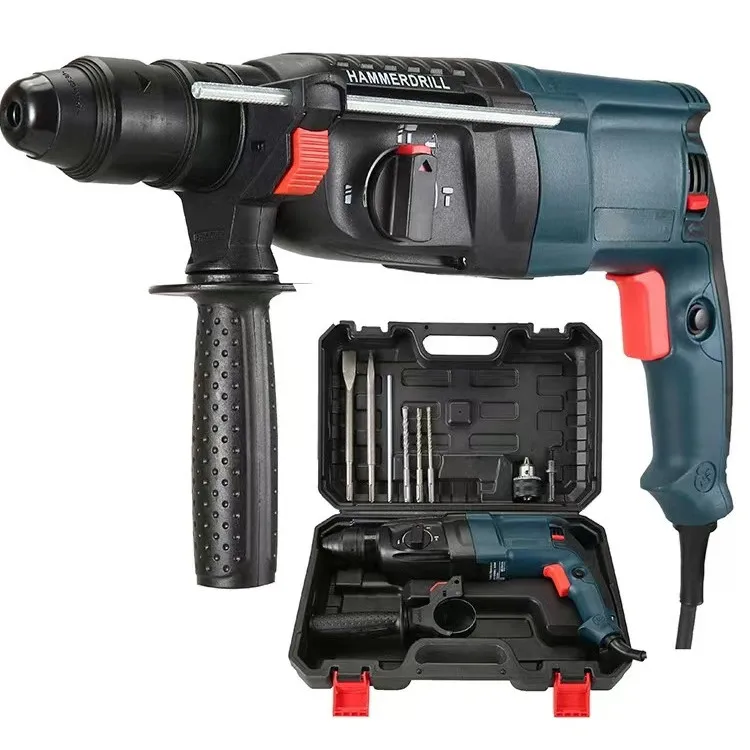 New Electric Drill Impact Drill Multifunctional Industrial Grade Concrete Light Electric Hammer Impact Drill Wholesale