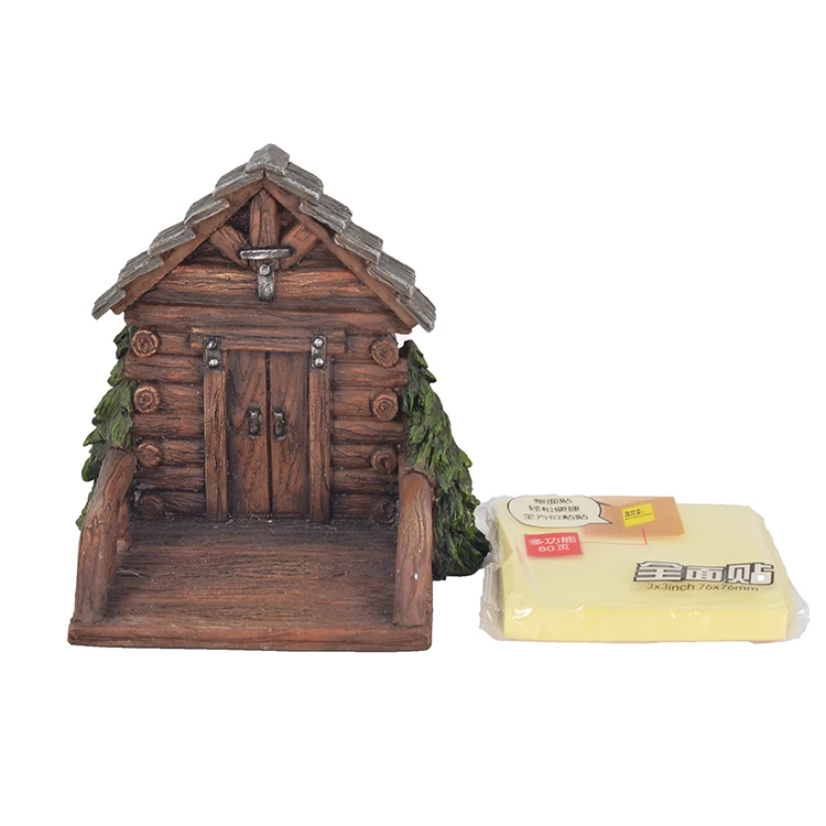 Resin Craft Post Note Holder Roll Note Holder Block Loose Leaf Paper in Craft Box