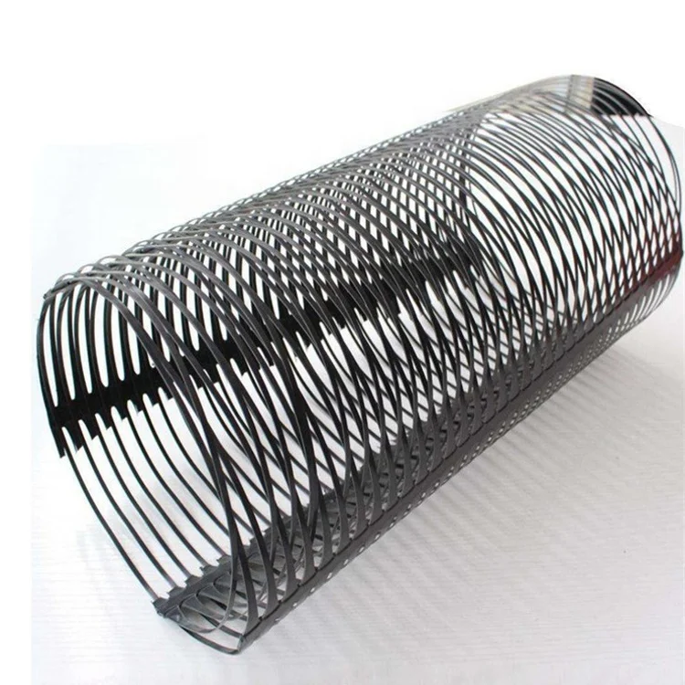 High Strength Polyester Uniaxial Geogrid for Soil Reinforcement