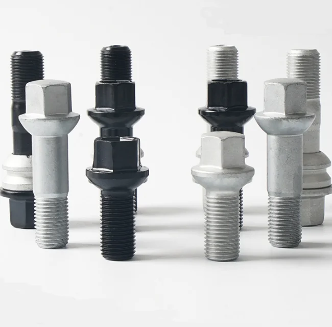 R14 ball  Seat Dacromet Wheel Lug Bolts /Original 17 Hex