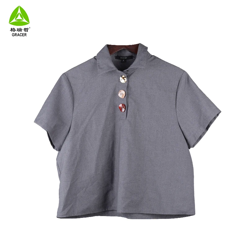 2020 Female Summer Blouses Summer Used Clothes Bales Mixed Used Clothing