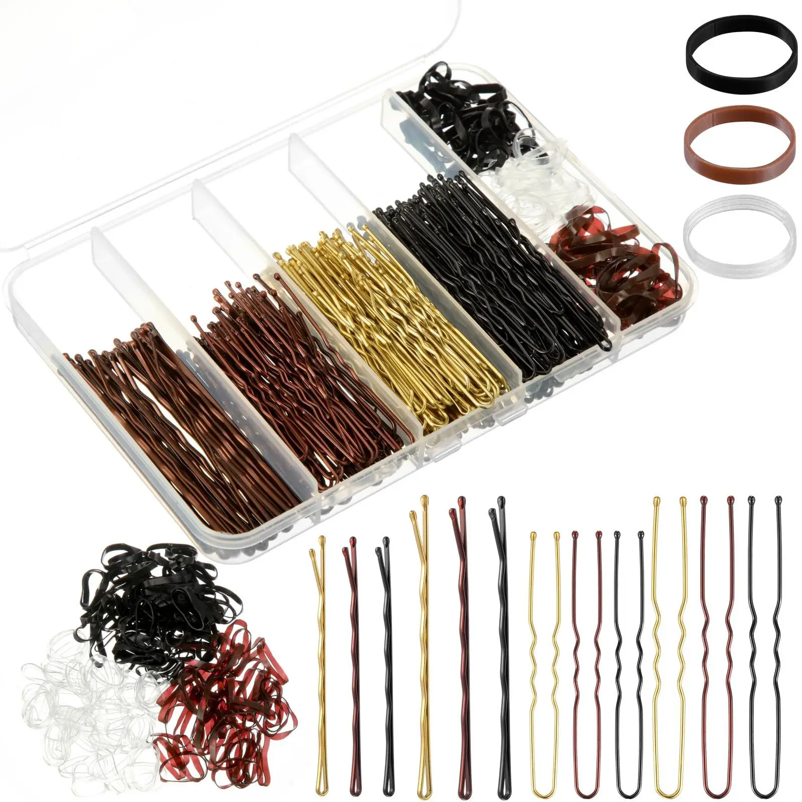 480 шт. набор заколок для волос