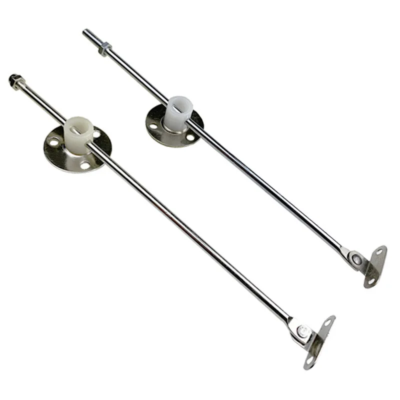 Chrome-plated Cabinet Flap Stay Flap Lift Up Down Guide Slots Folding Door Stays For Kitchen Cupboard Door Tools