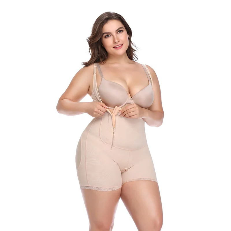 6XL Корректирующее белье для похудения Женское боди под грудью черное бежевое серое 2018 на