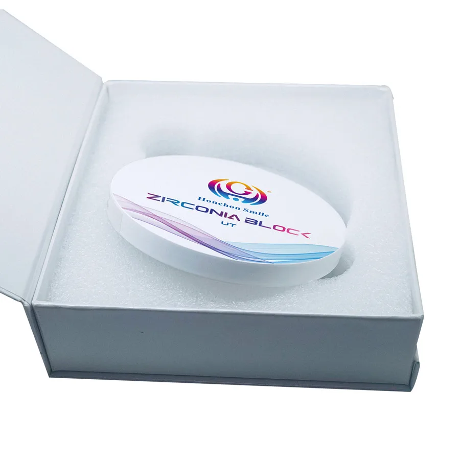 Honchon 49% Translucency Zircon Block Zirconia Dental Cad Cam Material Implant Veneers Price Lab Dental Blocks